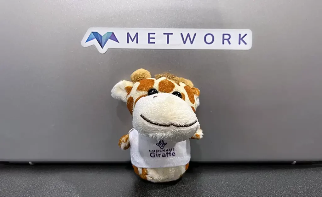 Codename Giraffe's mascot.